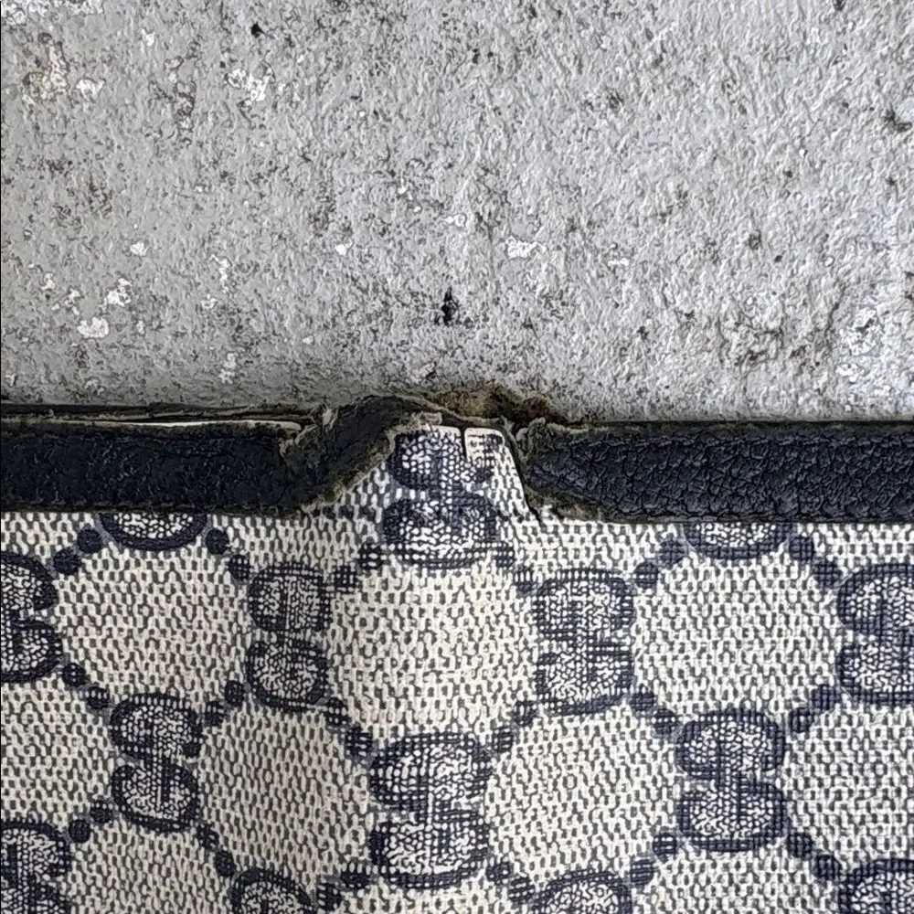 Vintage GG supreme web long wallet - Picture 4 of 9